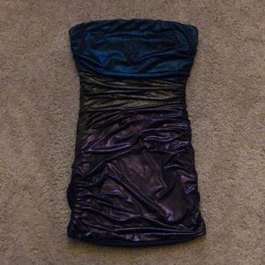 Forever 21 Multicolored Bandage Mini Dress Size L